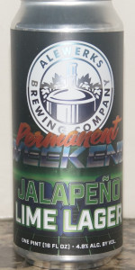 Permanent Weekend: JalapeÃ±o Lime Lager