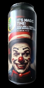 It's Magic Time (Coca Nibs / Tonka / Peat Smoked Salt Stout)