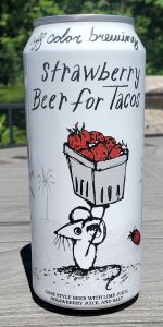Strawberry Beer For Tacos