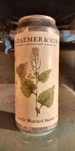 Garlic Mustard Saison