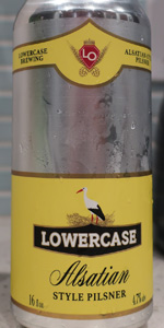 Alsatian Style Pilsner