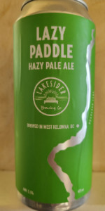 Lazy Paddle Hazy Pale Ale