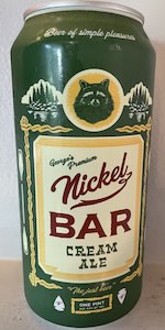 George's Premium Nickel Bar Cream Ale