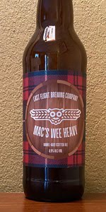 Mac's Wee Heavy - Bourbon Barrel Aged