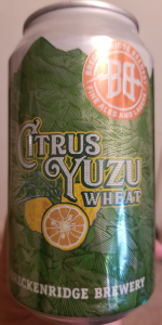 Citrus Yuzu Wheat