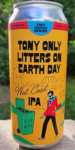 Tony Only Litters On Earth Day