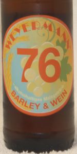 Weyermann 76 Barley & Wein