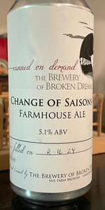 Change of Saisons