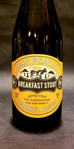 Breakfast Stout - Barrel Aged in Rum Barrels