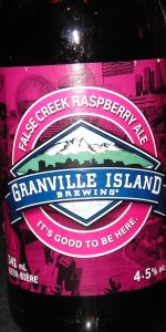 False Creek Raspberry Ale