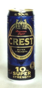 Crest Super Premium Lager