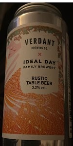 Rustic Table Beer
