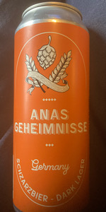 Anas Geheimnisse Schwarzbier