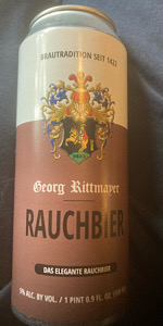 Georg Rittmayer Rauchbier