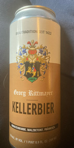 Georg Rittmayer Kellerbier