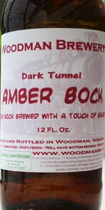 Dark Tunnel Amber Bock