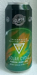 Solar Cycle Fresh Hop IPA
