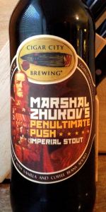 Marshal Zhukov's Imperial Stout - Zhukov's Penultimate Push