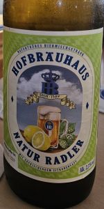 HofbrÃ¤uhaus Natur Radler