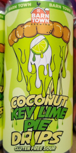 Coconut Key Lime Pie Drips