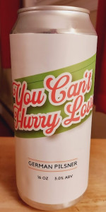 You Canât Hurry Love