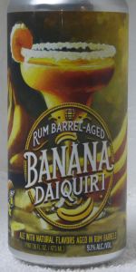 Rum Barrel-Aged Banana Daiquiri