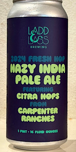 2024 Fresh Hop Hazy India Pale Ale: Citra
