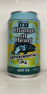Change of Heart Experimental Juicy IPA