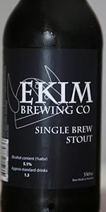 Single Brew Stout