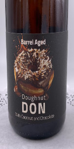 Barrel Aged Doughnut Don With Coconut and Chocolate