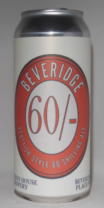 Beveridge Scottish 60 Shilling Ale