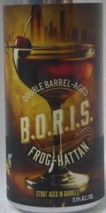Double Barrel-Aged B.O.R.I.S. Frog-hattan