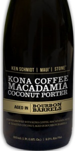 Stone / Ken Schmidt / Maui  Kona Coffee, Macadamia, Coconut Porter - Bourbo