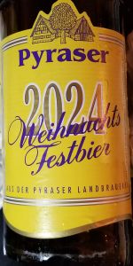 2024 Weihnachts Festbier