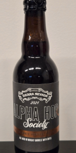 Alpha Hop Society: Barrel-Aged River Spey Toffee Delight