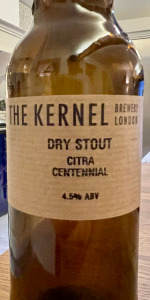 Dry Stout Citra Centennial