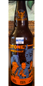 Drew Curtis / Wil Wheaton / Greg Koch-Stone Farking Wheaton w00tstout - 2016