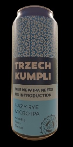 Our New IPA Needs No Introduction - Hazy Rye Micro IPA