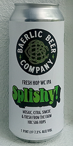 Fresh Hop Splishy!
