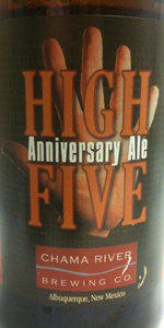 High Five Anniversary Ale