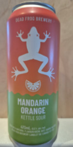 Mandarin Orange Kettle Sour