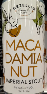 Macadamia Nut Imperial Stout