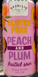 Peach and Plum Fruited Sour
