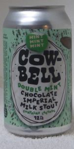 Cowbell Double Mint Chocolate Imperial Milk Stout