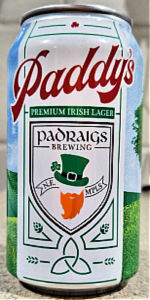Paddy's Premium Irish Lager