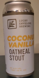 Coconut Vanilla Oatmeal Stout