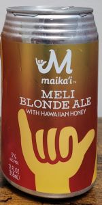 Maika'i Meli Blonde Ale