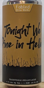 Tonight we Dine in Helles