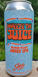 Wheeze the Juice Mango Peach Juicy IPA
