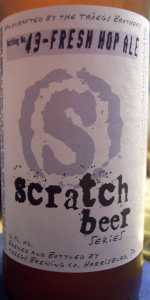 Scratch Beer 49 - 2011 (Fresh Hop Ale)